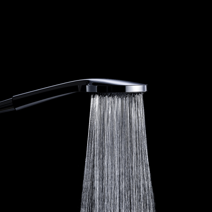 Regendoucheset Valencia – Brushed Nickel - Air shower - Met inbouwmengkraan