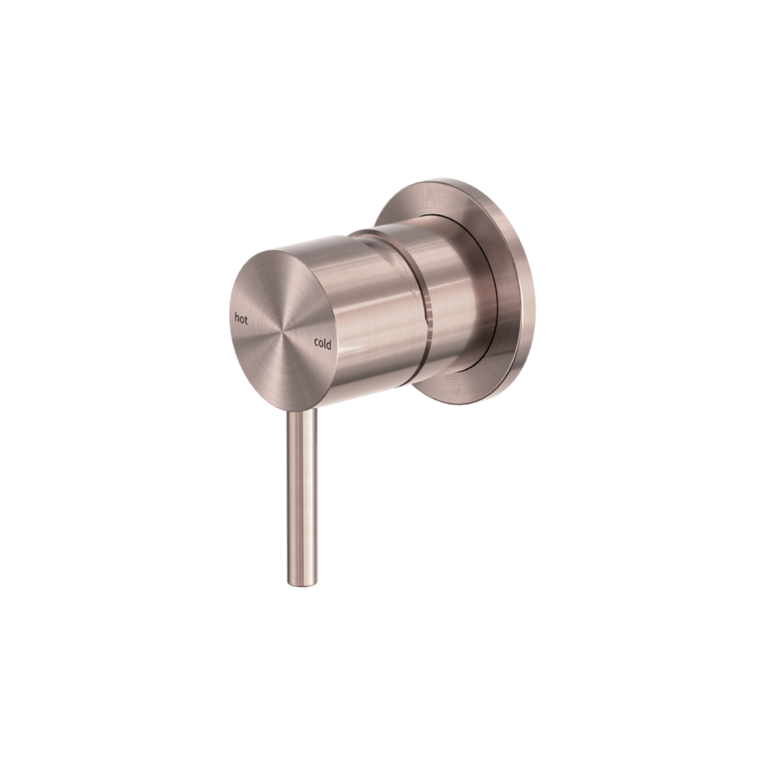 Regendoucheset Capri – Brushed bronze - Met inbouwmengkraan