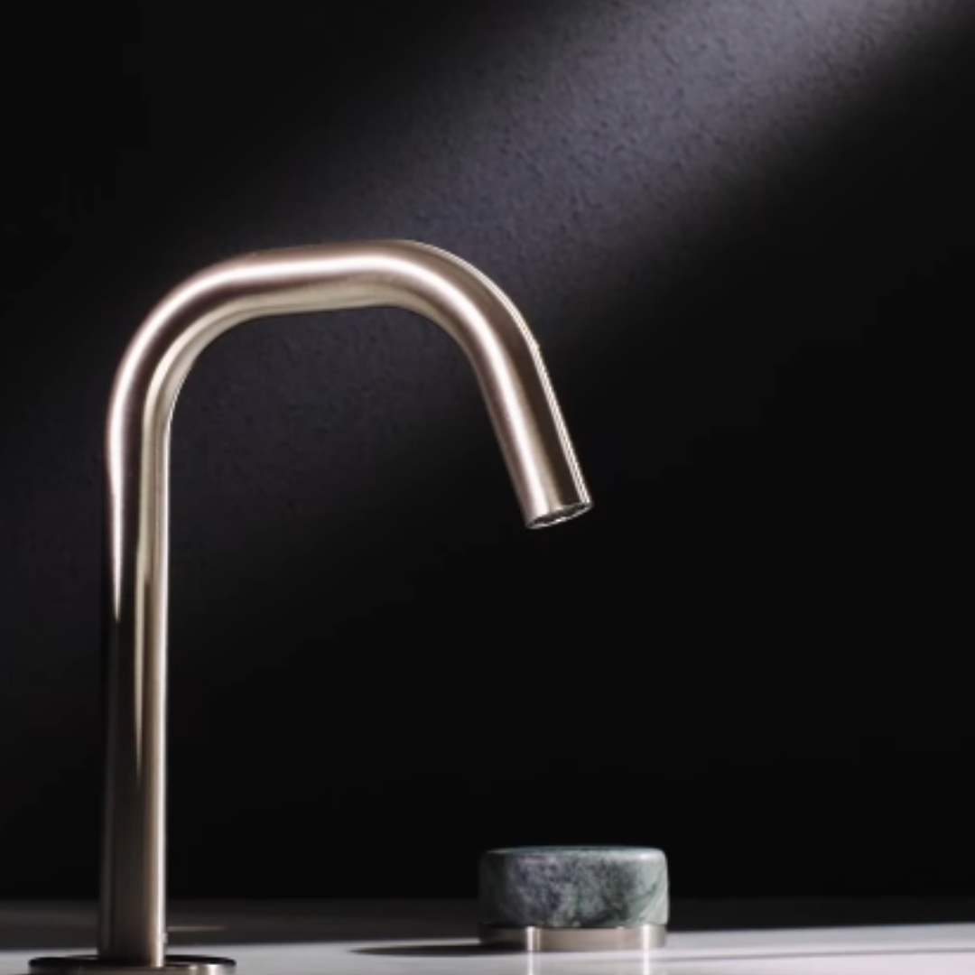 Inbouw mengkraan – Sorrento – Verde Alpi – Gun metal grey