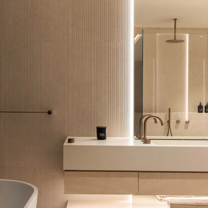 Handdoekrek Valencia - Brushed gold