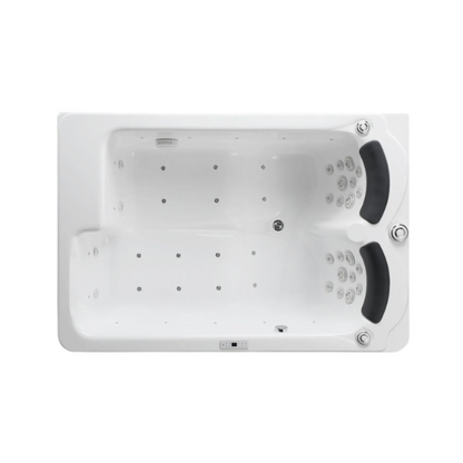 Opbouw Massagebad – Hamilton – Glans Wit – 192x130x75 cm