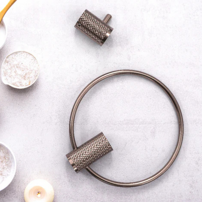 Handdoekhaak Valencia – Brushed nickel