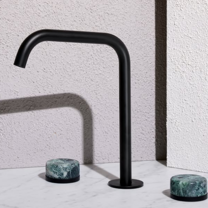 Inbouw mengkraan – Sorrento – Verde Alpi – Gun metal grey