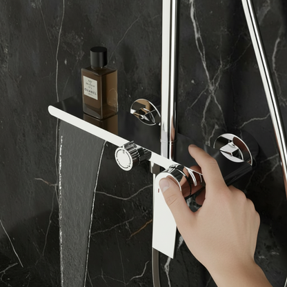 Cynthia Système de douche apparent — Chrome