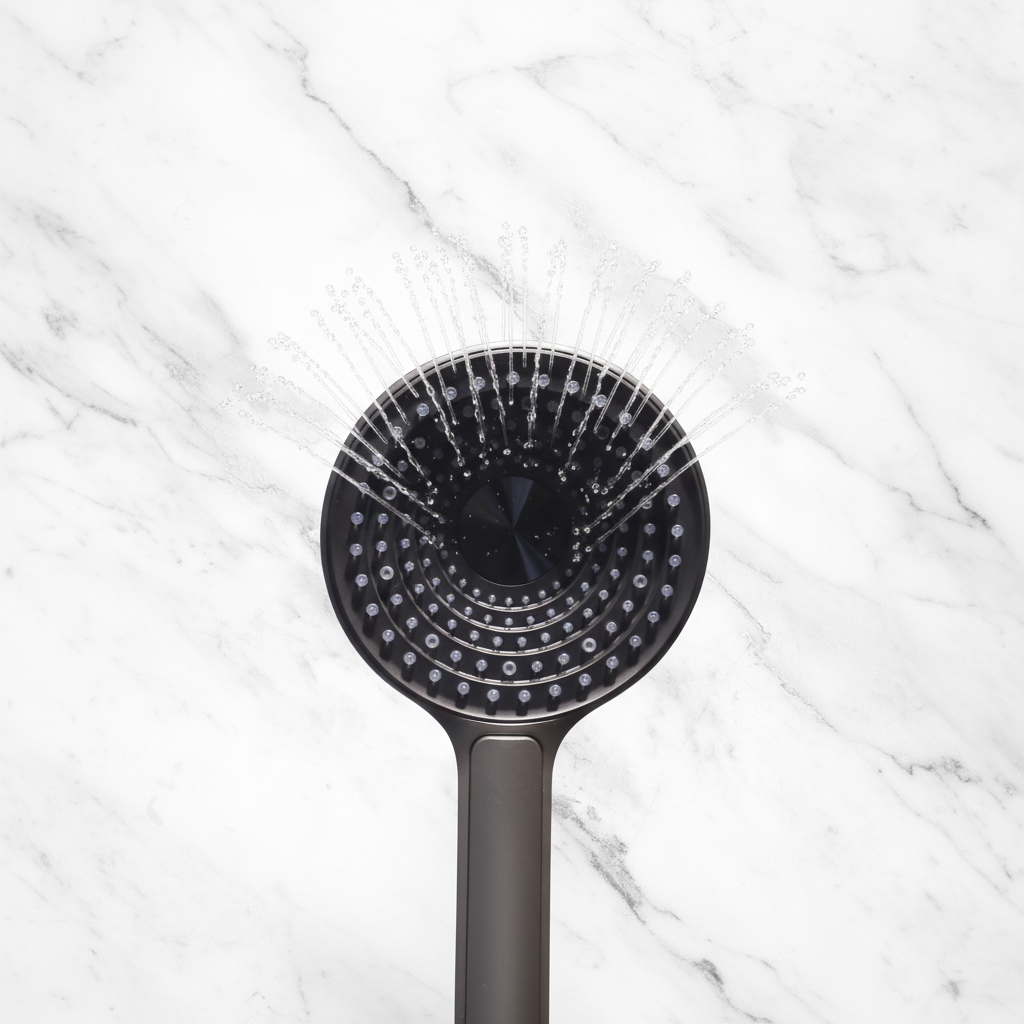 Inbouw Regendoucheset Amalia - Mat zwart - Incl. inbouwdeel