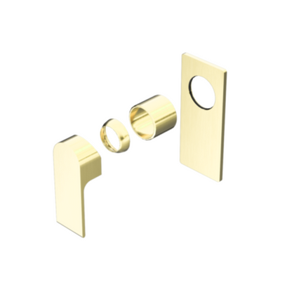 Inbouw mengkraan - Portofino - Brushed gold