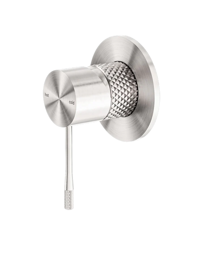 Regendoucheset Valencia – Brushed Nickel - Air shower II - Met inbouwmengkraan