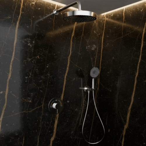 Inbouw Regendoucheset Amalia - Chroom - Incl. inbouwdeel