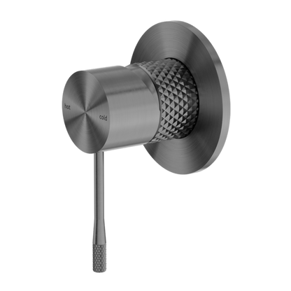 Regendoucheset Valencia – Graphite - Air shower II - Met inbouwmengkraan