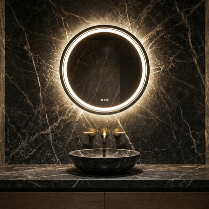 Miroir de salle de bain LED Siena — 60 cm