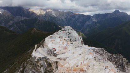Inbouw badmengkraan Sorrento - Marquina Black - Staafhanddouche en uitloop - Zonder achterplaat - Brushed gold