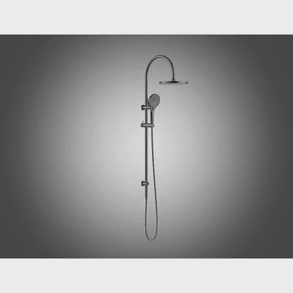 Regendoucheset Valencia – Brushed Gold - Air shower - Met inbouwmengkraan