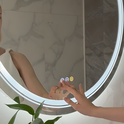 Miroir de salle de bain LED Siena — 80 cm